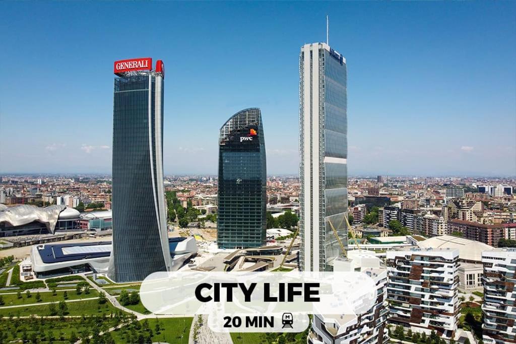 Bright & Modern 2 Min Metro 20Min Niguarda H Leilighet Milano Eksteriør bilde